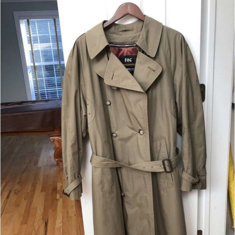 London Fog Trench coat with belt